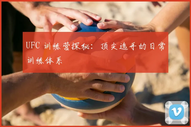 UFC 训练营探秘:顶尖选手的日常训练体系